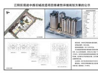 江陽區前進中路舊城改造項目修建性詳細規劃方案的公示